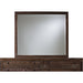Modus Furniture Townsend Solid Wood Mirror in Java 655450159893 8T0683 Image 2