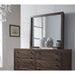 Modus Furniture Townsend Solid Wood Mirror in Java 655450159893 8T0683 Main Image