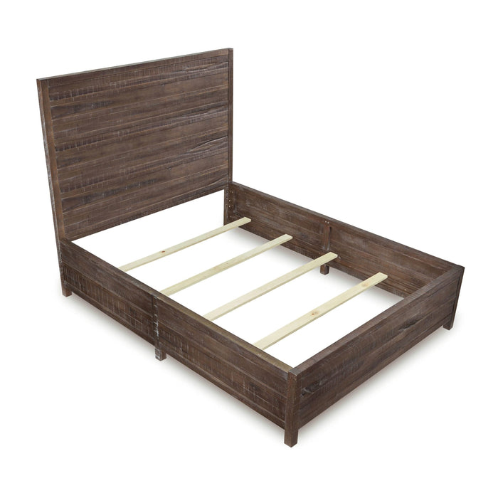 Modus Townsend Solid Wood Panel Bed in Java Image 6