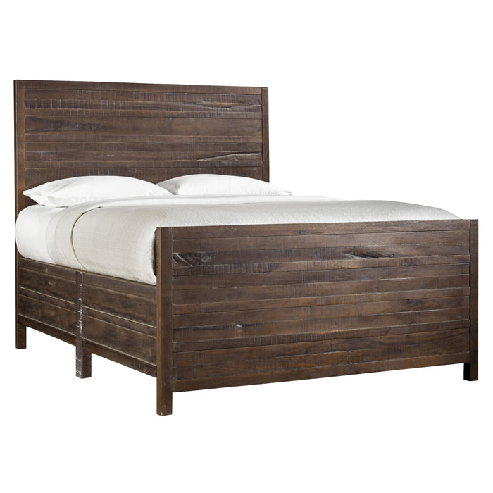 Modus Townsend Solid Wood Panel Bed in JavaImage 4