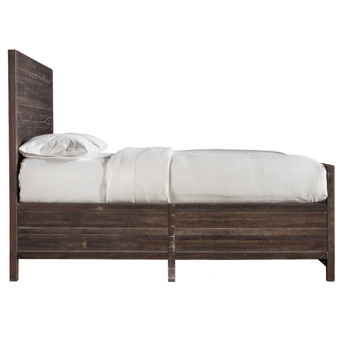 Modus Townsend Solid Wood Panel Bed in Java Image 5