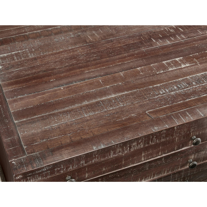 Modus Furniture Townsend Solid Wood Side Table in Java 655450170881 8T0622 Image 2