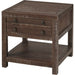 Modus Furniture Townsend Solid Wood Side Table in Java 655450170881 8T0622 Image 3