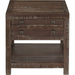 Modus Furniture Townsend Solid Wood Side Table in Java 655450170881 8T0622 Image 4