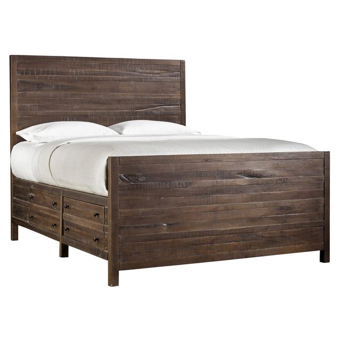 Modus Townsend Solid Wood Storage Bed in Java Image 5