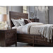 Modus Furniture Townsend Solid Wood Storage Bed in Java  8T06D  Image 2