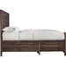 Modus Furniture Townsend Solid Wood Storage Bed in Java  8T06D  Image 6