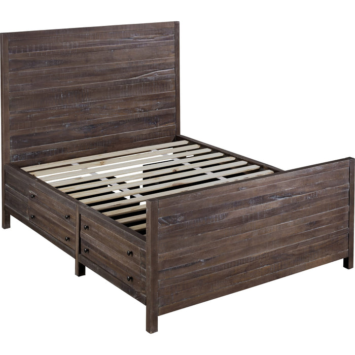 Modus Furniture Townsend Solid Wood Storage Bed in Java  8T06D  Image 7