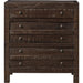 Modus Furniture Townsend Three Drawer Solid Wood Nightstand in Java 655450159879 8T0681 Image 2