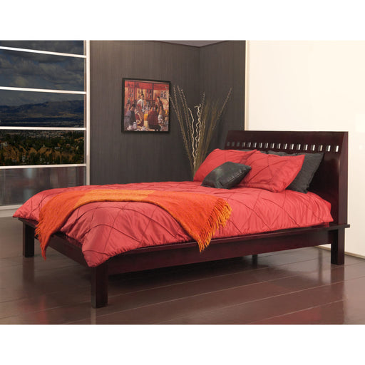 Modus Veneto Wood Platform Bed in EspressoMain Image