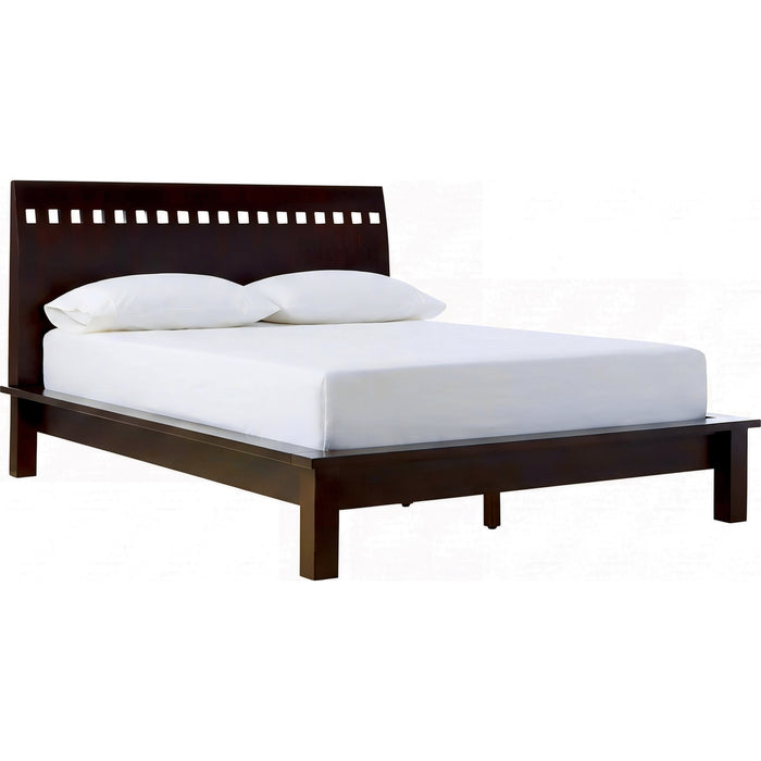 Modus Furniture Veneto Wood Platform Bed in Espresso  VE23F  Image 2