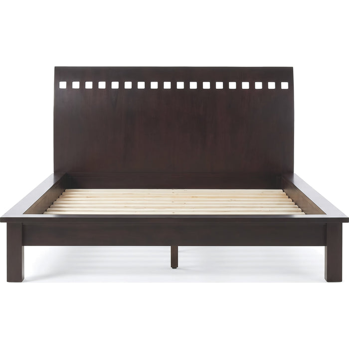 Modus Furniture Veneto Wood Platform Bed in Espresso  VE23F  Image 4