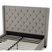 Modus Verona Tufted Upholstered Headboard in Speckled GreyImage 3