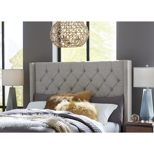 Modus Verona Tufted Upholstered Headboard in Speckled GreyMain Image