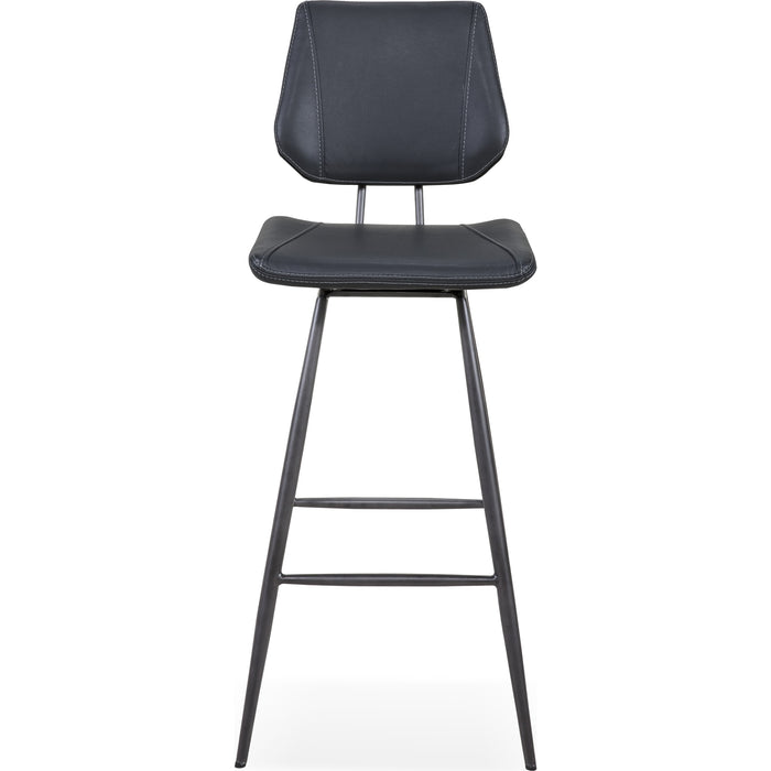 Modus Furniture Vinson Modern Swivel Bar Stool in Cobalt 655450170478 9LE868V Image 2