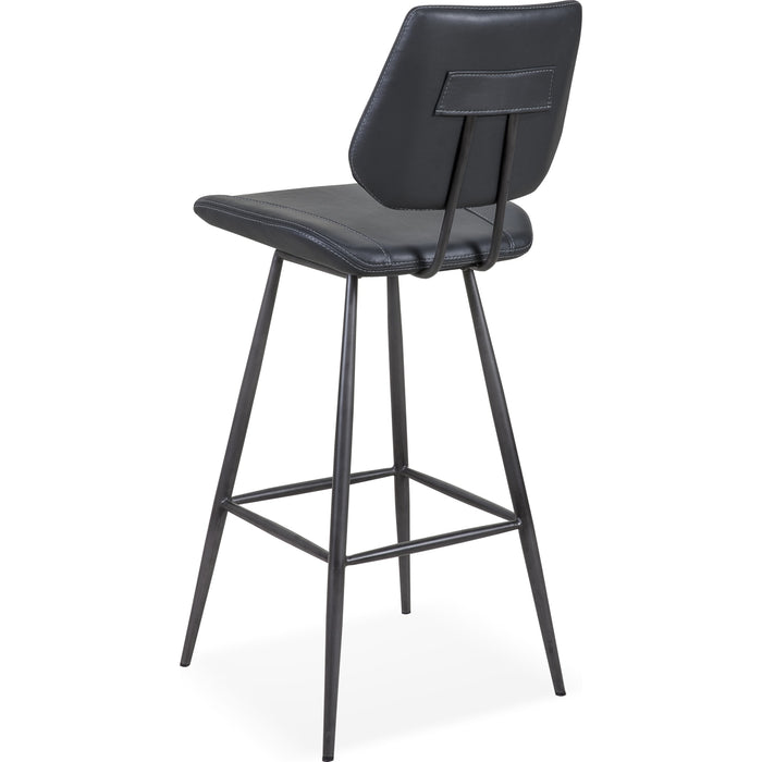 Modus Furniture Vinson Modern Swivel Bar Stool in Cobalt 655450170478 9LE868V Image 3