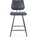 Modus Furniture Vinson Modern Swivel Counter Stool in Cobalt 655450166471 9LE870V Image 3