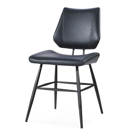 Modus Vinson Sculpted Modern Dining Chair in CobaltMain Image