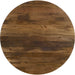 Modus Furniture Virton Solid Wood Round Coffee Table in Smoked Brown 655450414398 PMRR21 Image 3