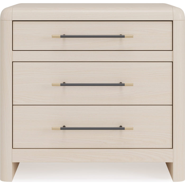 Modus Furniture Wallen 3 Dwrs NS  White Sand 655450470134 TDXX81 Image 2