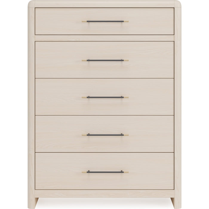 Modus Furniture Wallen 5 Drawer Chest Wht Snd 655450470165 TDXX84 Image 2