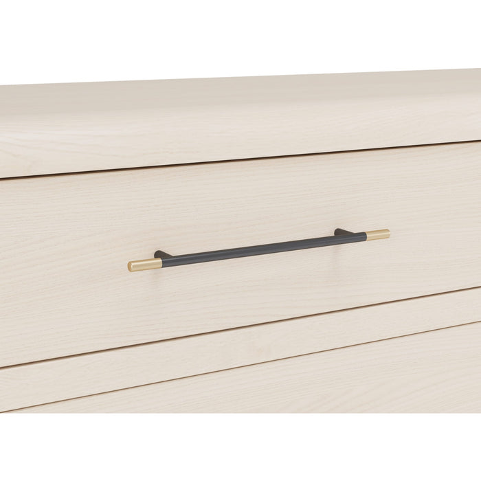 Modus Furniture Wallen 5 Drawer Chest Wht Snd 655450470165 TDXX84 Image 5