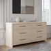 Modus Furniture Wallen 6 Dwr Dresser Wh Snd 655450470141 TDXX82 Image 1