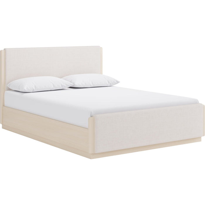 Modus Furniture Wallen Upholstered Bed in White Sand  TDXXH  Image 3