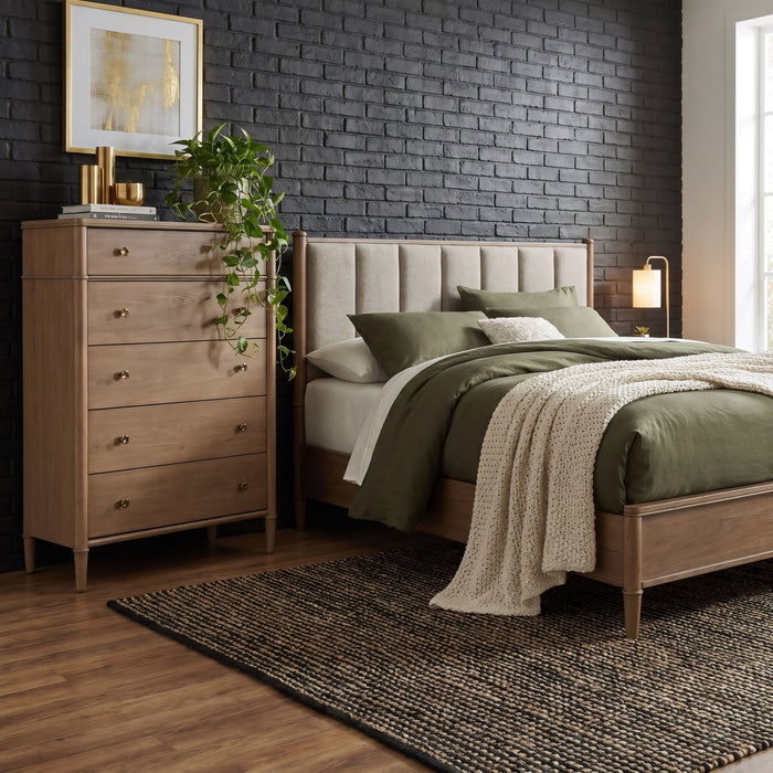 Modus Furniture Whitmore 5 Drw Chest  Clystn 655450516603 XH2C84 Main Image