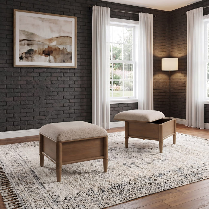 Modus Furniture Whitmore Stg Ottoman  ChClst 655450516627 XH2C88 Main Image