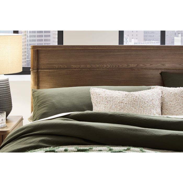 Modus Furniture Whitmore Wd Bed  Claystone  XH2CA  Image 1