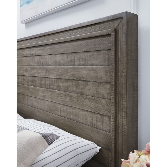Modus William Solid Wood Panel Bed in Dusty DawnImage 3