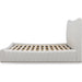 Modus Furniture Windham Curved Upholstered Bed in Sage  WG2FH  Image 4