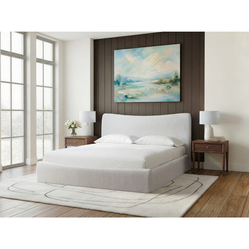 Modus Furniture Windham Uph Bed  Sage  WG2FH  Main Image