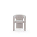 Modus Winston Fully Upholstered Arm Chair in Ash Grey Velvet Main Image