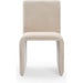 Modus Furniture Winston Fully Upholstered Side chair in Sand Velvet 655450410215 FMBF64A Image 1