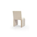 Modus Winston Fully Upholstered Side chair in Sand VelvetImage 2