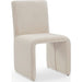 Modus Furniture Winston Fully Upholstered Side chair in Sand Velvet 655450410215 FMBF64A Main Image