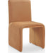 Modus Furniture Winston Fully Upholstered Side chair in Whiskey Velvet 655450410222 FMBF64B Image 1
