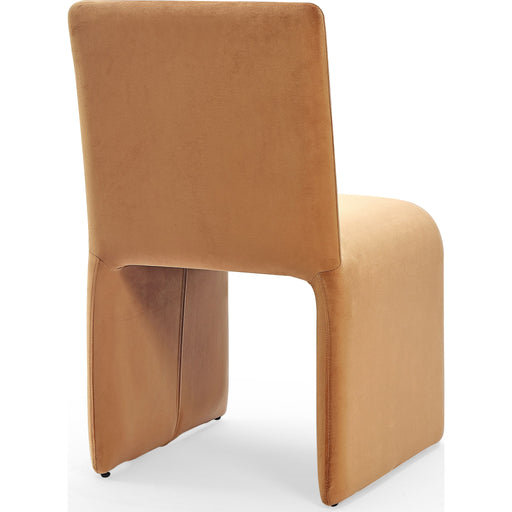Modus Furniture Winston Fully Upholstered Side chair in Whiskey Velvet 655450410222 FMBF64B Image 3