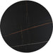 Modus Furniture Winston Stone Top Metal Base Round Dining Table in Black 655450330926 FMBF60 Image 4
