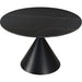 Modus Furniture Winston Stone Top Metal Base Round Dining Table in Black 655450330926 FMBF60 Image 7
