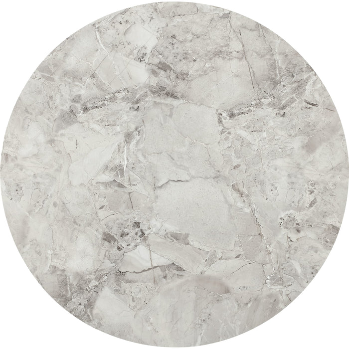 Modus Furniture Winston Stone Top Metal Base Round Dining Table in Grigio 655450399770 FMNY60 Image 5