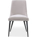 Modus Furniture Winston Upholstered Metal Leg Dining Chair in Ash Grey and Black 655450330957 FMBF63 Image 3