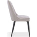 Modus Furniture Winston Upholstered Metal Leg Dining Chair in Ash Grey and Black 655450330957 FMBF63 Image 4