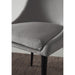 Modus Furniture Winston Upholstered Metal Leg Dining Chair in Goose and Black 655450399817 FMNY63 Image 1