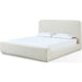 Modus Furniture Wisteria Upholstered Platform Bed in Frosty Corduroy  RYVMH  Image 5