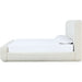 Modus Furniture Wisteria Upholstered Platform Bed in Frosty Corduroy  RYVMH  Image 7
