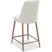 Modus Furniture Wyatt Upholstered Counter Stool in Ricotta Boucle and Bronze Metal 655450458941 PWTA69FMY Image 3