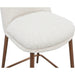 Modus Furniture Wyatt Upholstered Counter Stool in Ricotta Boucle and Bronze Metal 655450458941 PWTA69FMY Image 4